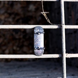 NOAHWOOD Fingerboards Deck (34.2x97mm 5-Layer Maple Wooden Handmade by NW11s Molds)+2 Pcs Grip Tape (Graduate)