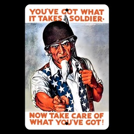 4yougifts Soldier Spirit: Take Care of What You've Got!