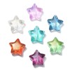 KitBeads 100pcs Random Glass Star Beads Tiny Cute Lampwork Little