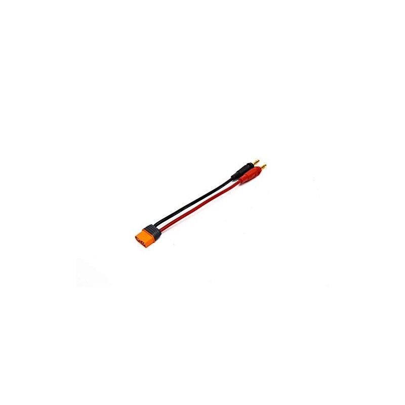 Spektrum Adapter: IC3 Device / 4mm Male Bullets with 6"