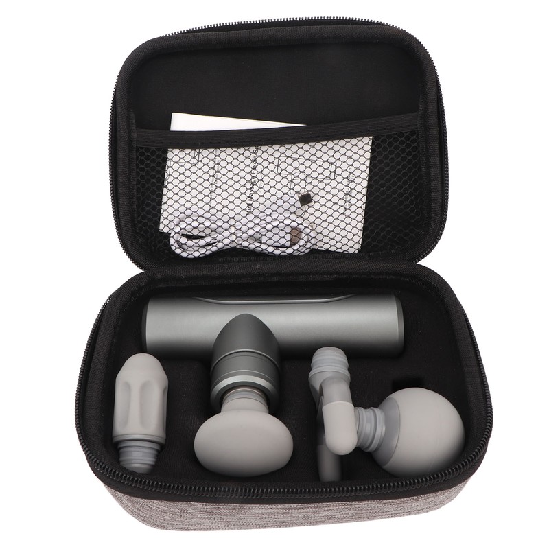 Mini Percussion Muscle Massager 4 Gears Vibrating Reduce Pain Portable