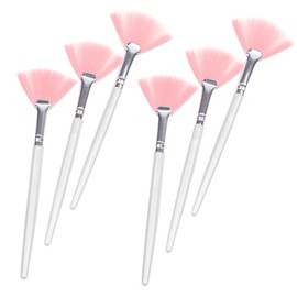 Healeved Flexible Facial Mud Brush Set Pcs Fan Shape Face Makeup Brush for Women Ladies No Shedding Bristles