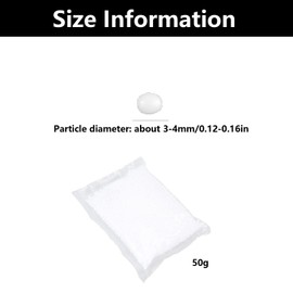 50g Tooth Filling Repair Kit, Temporary Tooth Filling Repair Beads, Filling Kit for Teeth,for Temporary Fix The Missing and Broken Tooth Fake Teeth