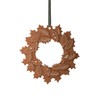 Kähler Urbania Gingerbread Garland, Ceramic Wreath, Made of Stoneware, Diameter: