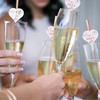 Team Bride Drinking Straws (25pcs) Rose Gold Drinks Utensils for