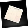 Operitacx 60 Sheets Office Notepad Memo Pad Task Checklist Subject