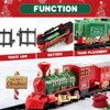 DONGQI Christmas Train Set, Electric Train Track Toy Christmas Decoration,