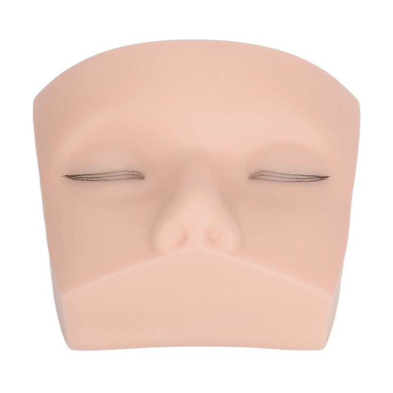 Lash Mannequin Head Elastic Realistic 3 Layer Lashes Eyelash Mannequin