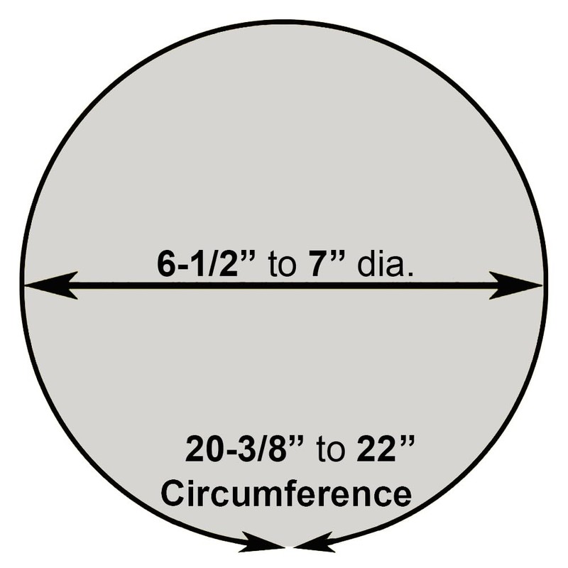 BEST WELDS 900-CYH-106 - Gas Cylinder Holder Bracket 6-1/2"7" dia