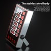 Commercial Kitchen Timer with 6 Channels, Professional LED Digital Timer