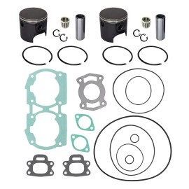 Namura Sea-Doo GTS 580 587 Namura Top End Rebuild Kit Pistons Gasket Std 76mm 1993 1994