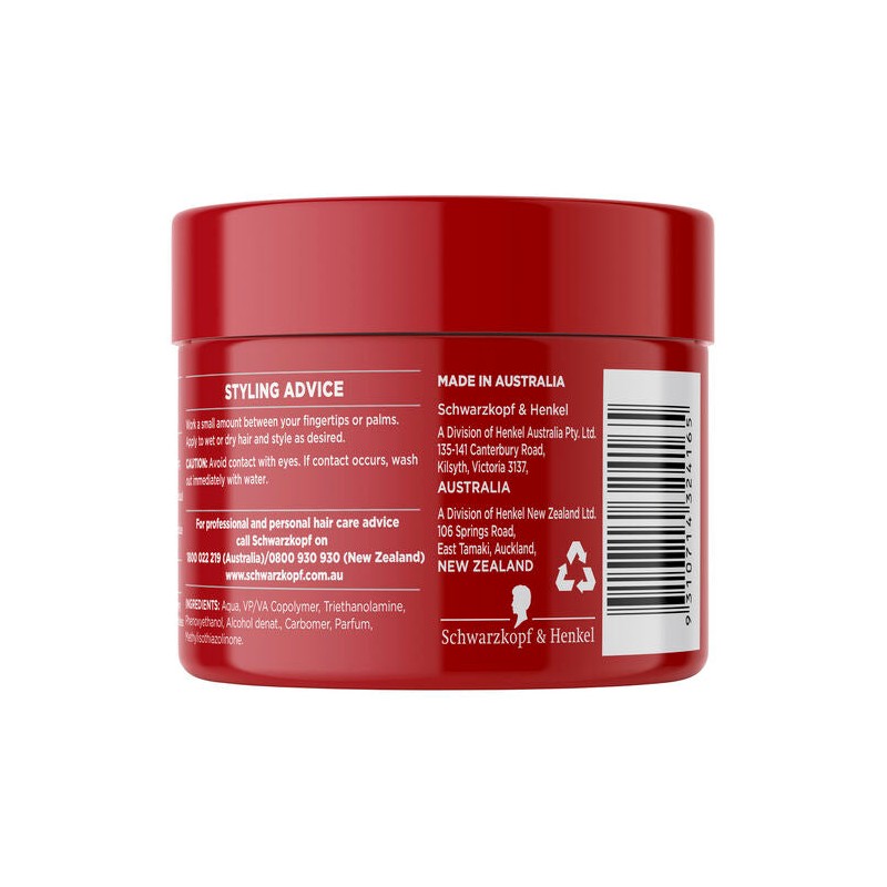 Schwarzkopf Taft Styling Gel Extra Strong Hold 250g