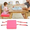Adjustable Removable Baby Dining Chair Booster Cushion Kids Highchair Seat