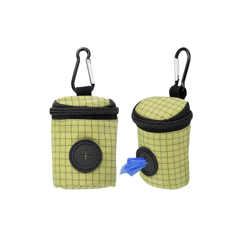 FACHOI Quick-Access Dog Poo Bag Holder Dispenser, Hands-Free Dog Waste