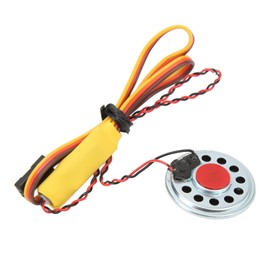 RC Car Horn RC Car Speaker Manual Remote Control Sound Simulator 90dB 5-8V 0.5W for 1/8 1/10 RC Vehicles