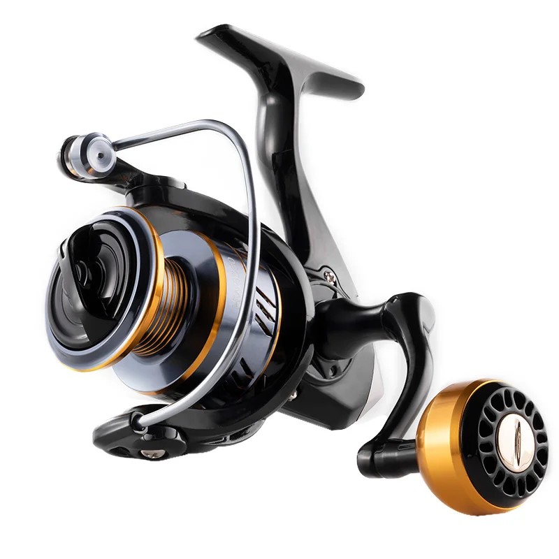 Rooblinos HM 5.2:1 Left Hand Spinning Reel Aluminium Hand Wheel