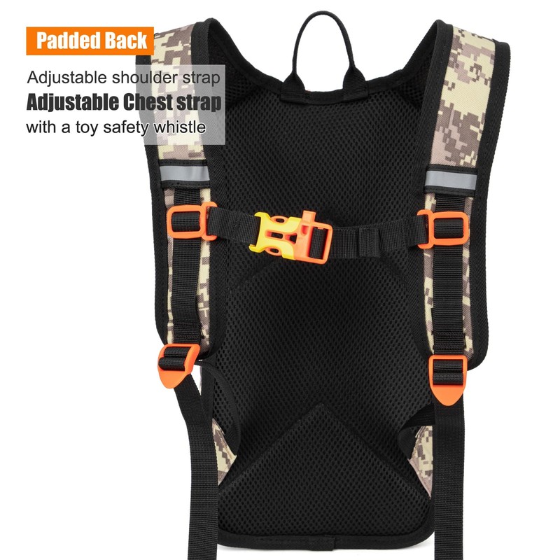 Winsnoty Kids Hydration Backpack, Water Hiking Backpack for Boys or