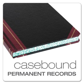 Boorum & Pease 21300R Columnar Book,Record Ruled,300 Pages,10-3/8-Inch x8-1/8-Inch,Black