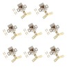 TERF® Heavy Duty Double Roller Catch Latch Electro Brass Furniture