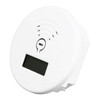 CO Detector Battery Operated Audible and Visual Mini CO Alarm