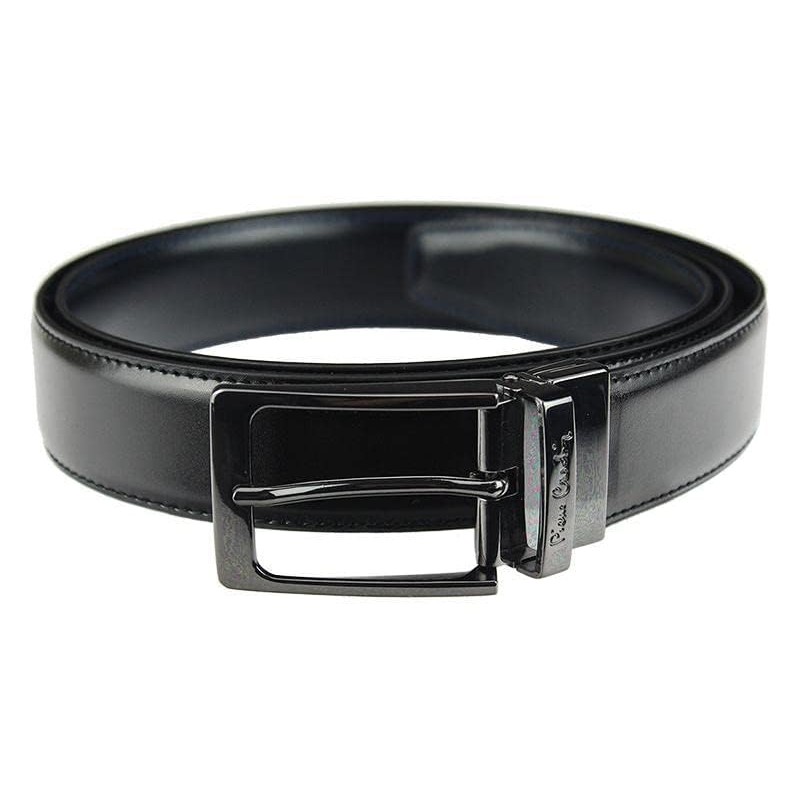 Pierre Cardin Men's Belt with Classic Clasp 100% Natural Leather