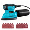 DOVAMAN DLS03A Detail Sander, 130W Palm Sander Tool, Dust Collection