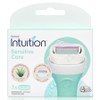 Intuition Sensitive Care Female Hair Removal Machine Aloe Razor Blade Refill, 3 Pieces, 1 Piece / 인튜이션 센서티브케어 여성제모기 알로에 면도날 리필, 3개입, 1개