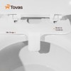 ANGORA Bidet Attachment for Toilets - Ergonomic, Adjustable Pressure, Self