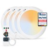 Combuh 4-Pack Battery Powered Motion Sensor Light, 7.48" IP44 Waterproof