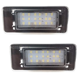 VISPREA C153 LED License Lamp, NISSAN C27 Nissan, Serena, Dedicated Design, License Plate Light, Easy Installation, For Vehicle Specific Use, LED License Plate Light, Set of 2, High Brightness,