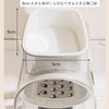 RULA Rotary Cheese Grater Hand Crank Vegetable Chopper Slicer Set,