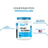 Blu-e Supplements BCAAs Glutamina Polvo Sabor Natural 1kg Aminoácidos
