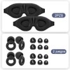 Kit 2pzs Antifaz para Dormir y 2 Pares Tapones Auditivos
