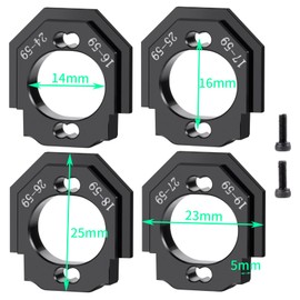 BRKRC 4pcs/Set Aluminum Adjustable RC Motor Mount for 1/18 ARRMA Granite GROM 4X4 Monster Truck Upgrade Parts