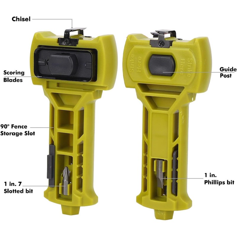 Door Hinge & Door Latch Installation Kit, Help Remove Material