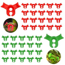 Pack of 40 Lst Clips, Plant Bender, Plant Clips, Low Stress Training, 90 Degree Angle Plant Support Clips, Plant Trainer for Low Load, for Bending Plant Stems, Changing the Growth Direction.