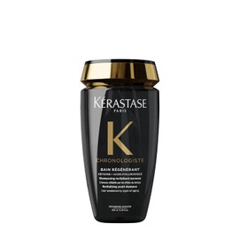 KÉRASTASE Bain Régénérant | Shampoo regenerante para todo tipo de cabello, nutre, revitaliza y fortalece la fibra capilar | Con Abyssine, Vitamina E y Ceramidas | 250ml