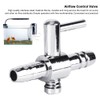 Tnfeeon 10pcs Aquarium Air Flow Control Valve Stainless Steel Aquarium