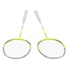 2 Player Badminton Racquets Set Lightweight Carbon Composite Double Rackets