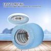 FFyan 2 x Protective Mesh Cover Strainer Pool Bubble Spa