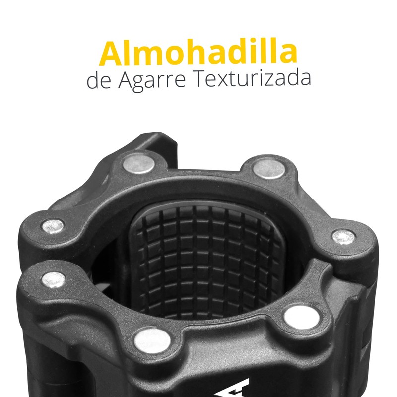 TAYGA PAR SEGUROS COLLAR MAGNÉTICOS NEGROS