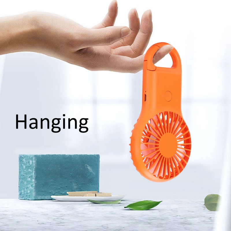 USB Charging Handheld Portable Fan 3 Speed Adjustable Mini Fashionable