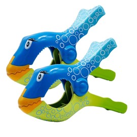 1 Pair of Sunlounger Towel Clips，Sunbed Beach Towel Clips, Pool Accessories，Strong Towel Clips for Keep Your Cloth or Towel from Blowing (YU)