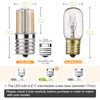 DiCUNO E17 LED Bulb Dimmable, Under Microwave Oven Appliance Light,