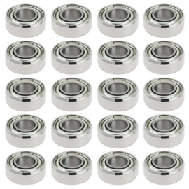 The Lord of the Tools 20 Pieces MR115-ZZ Deep Groove Ball Bearing 5x11x4mm Compatible with Kyosho Compatible with Axial