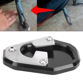 Side Stand Pad,Motorcycle Kickstand Foot Side Stand Extension Pad Plate Parking Kickstand Extension Pad Side Stand Enlarger replacement for Tiger 900/Rally/Rally Pro 2020