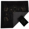 jojofuny 1 Set Tarot Cloth Flannel Altar Cloth Tarot Card