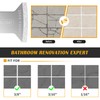 AMZWEI 15PCS Diamond Oscillating Tool Blades, Curved Edge Long Multi