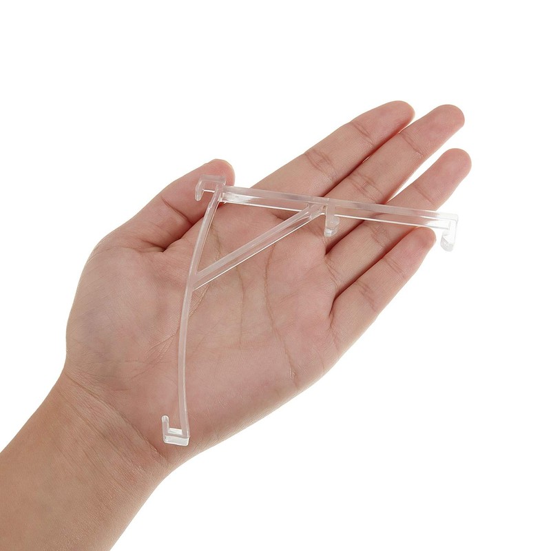 Patelai Valance Clips Plastic Vertical Blinds Brackets 3.5 Inch Vertical