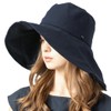 Loo&c Women's Hat, Large Size, Wide Brim Glacier Hat, 2-Way
